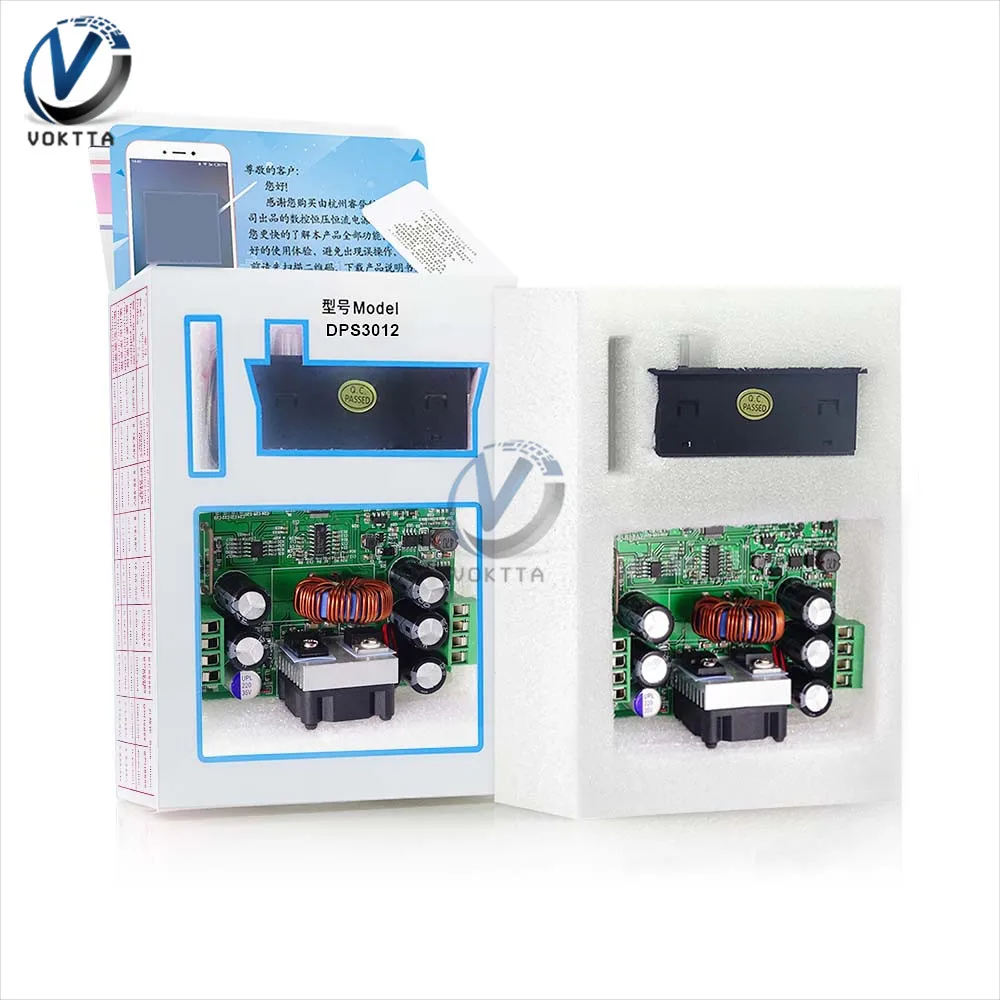 DPS3012 32V 12A программируемый понижающий модуль питания преобразователь напряжения