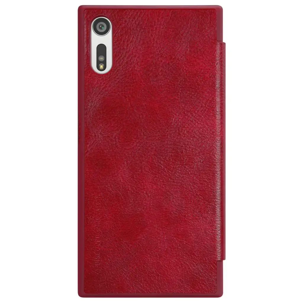 Чехол для sony Xperia XZ серии Nillkin Qin из искусственной кожи, чехол-книжка для sony Xperia XZS с отделением для карт