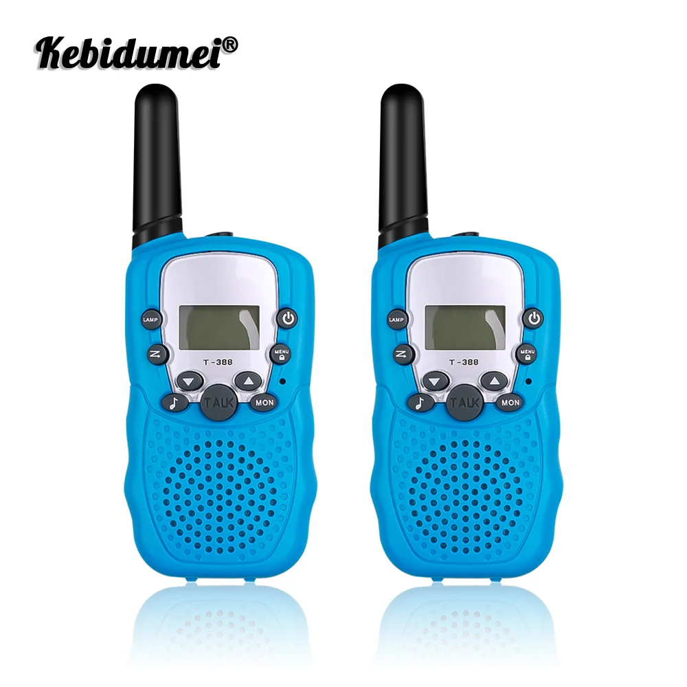 Миниатюрная рация Kebidumei 2 шт. детская радиостанция RT388 0 5 Вт PMR PMR446 FRS UHF портативный