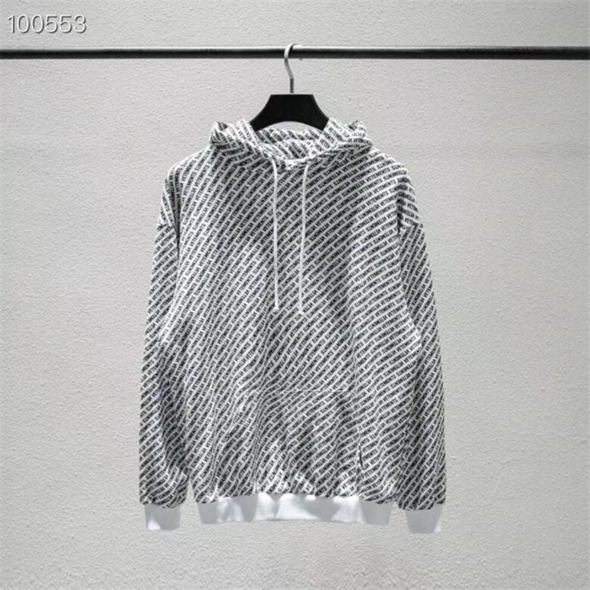 Vetements Толстовка для мужчин и женщин 1:1 высокое качество пуловер с полным принтом