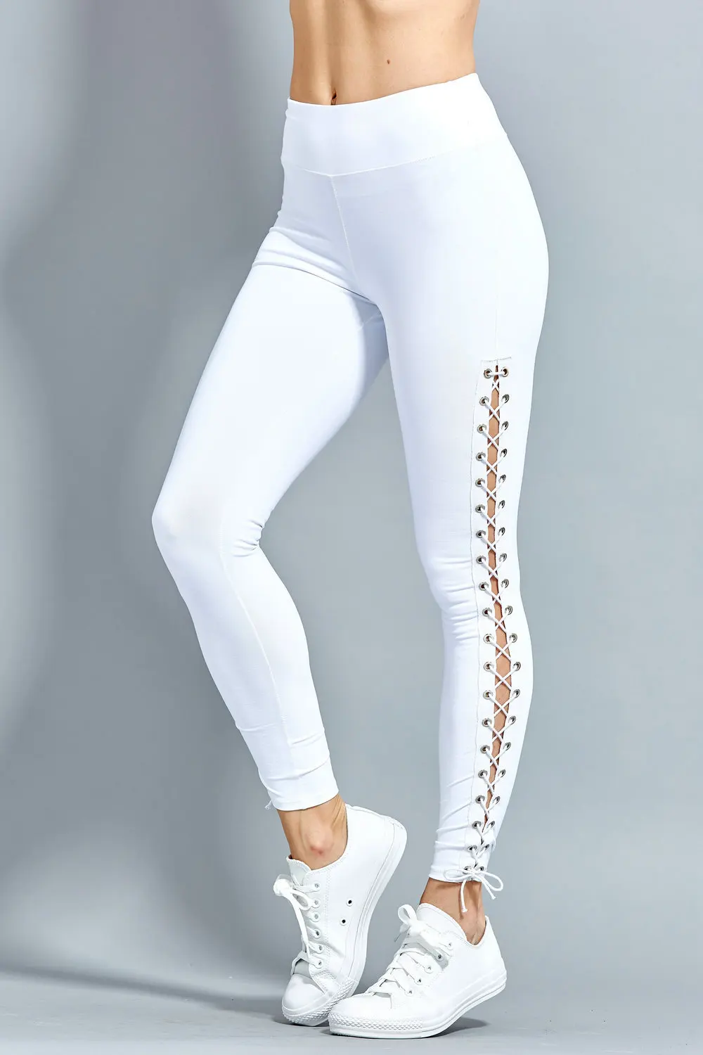 2018 сезон: весна–лето Для женщин пикантные Брюки для девочек мода бинты Леггинсы