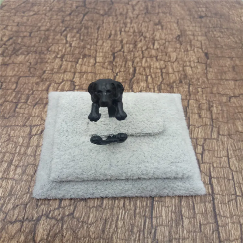 Elfin новые винтажные Ретро Регулируемые Бигль кольца высокого качества кольцо для