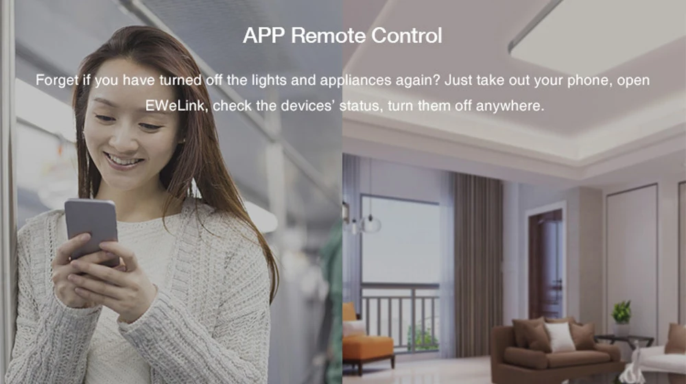 Sonoff RF Wifi релейный модуль, умный WiFi беспроводной переключатель, 433 МГц, RF Ewelink, приложение для голосового управления, работает с Alexa Google Home