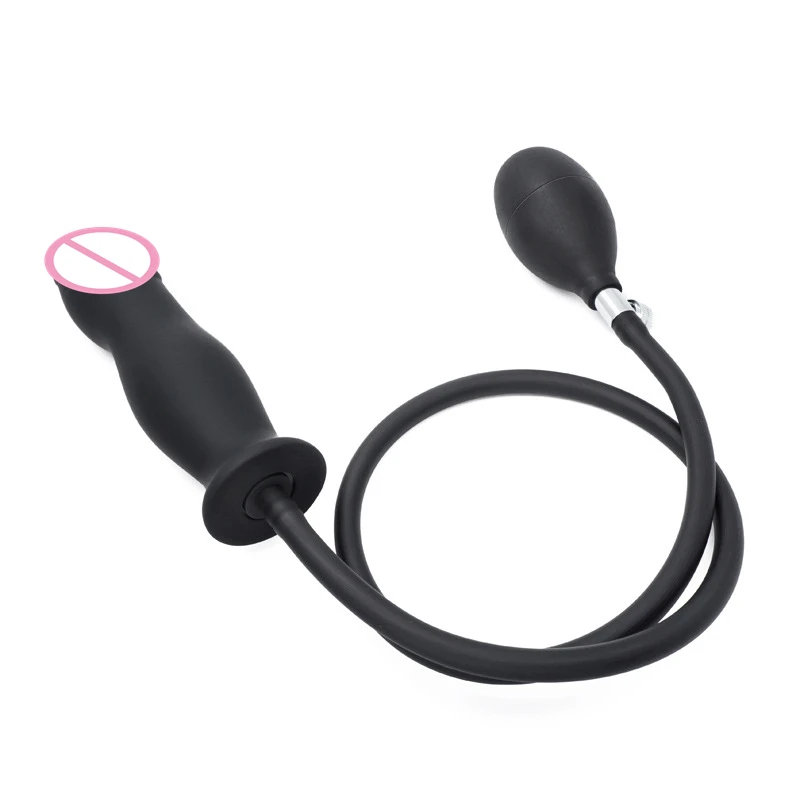 Large Anal Plug Maximum 12cm Dildo Inflatable Butt Expansion Adult Novelty Game Sex Fetish Toy for Gay | Красота и здоровье
