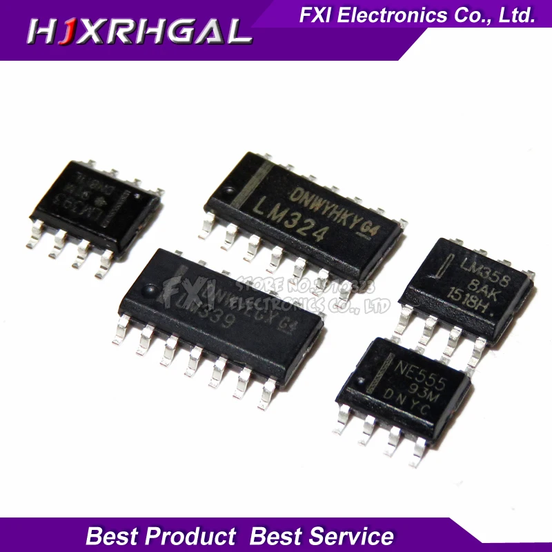 50PCS LM358 LM393 LM339 LM324 NE555 SOP SMD LM358DR LM324DR LM339DR LM393DR NE555DR Amplifier Circuit igmopnrq LM2901 LM2902 | Электронные