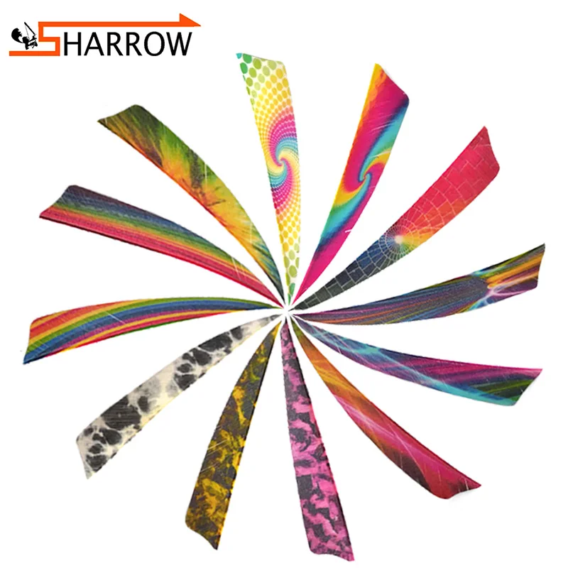 

60/100pcs 4inch Fletches Arrow Feathers Natural Turkey Feather Right Wing Vanes For Bow Hunting Shooting Archery Accessories