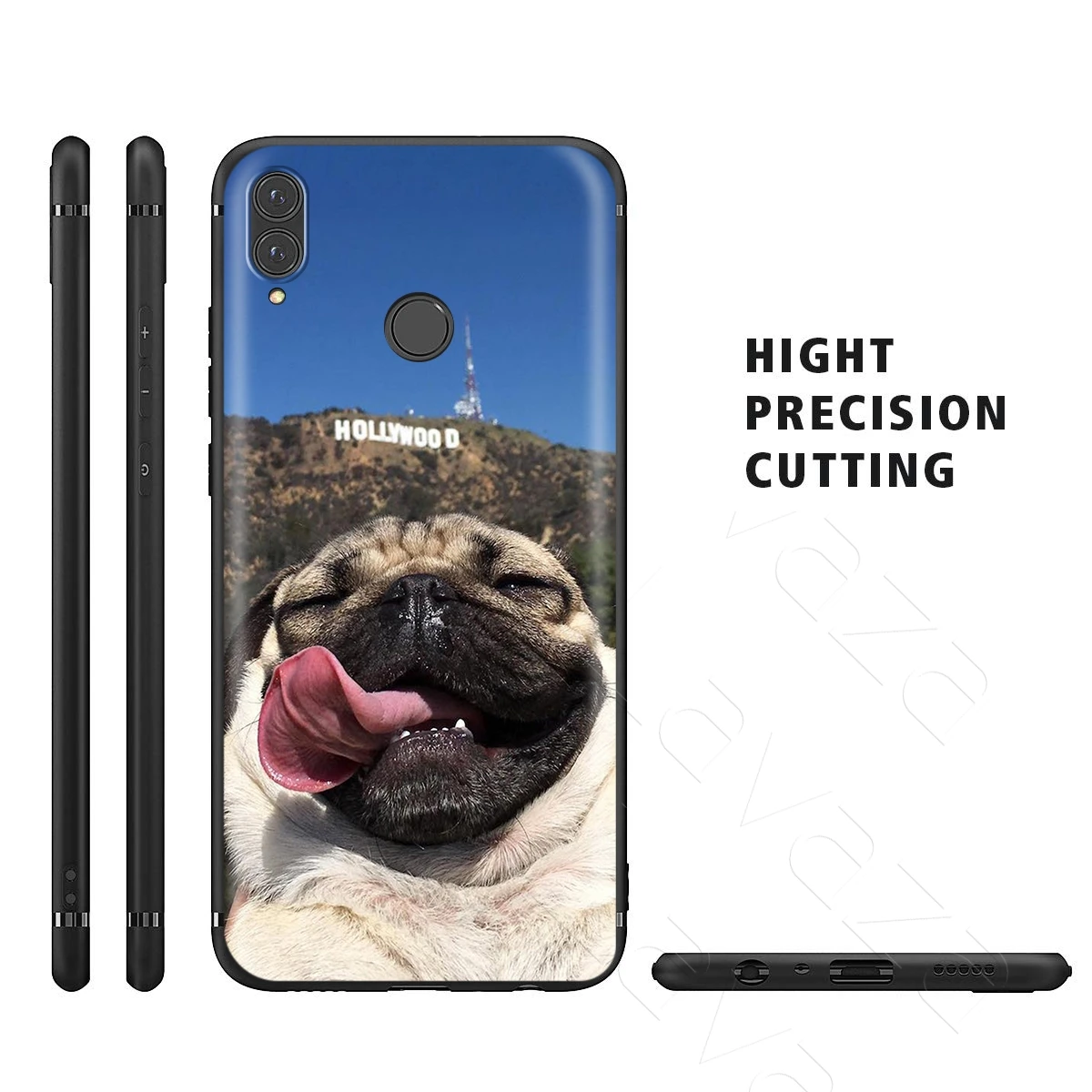Lavaza животных изображением симпатичного мопса или чехол для Huawei мат 30 20 Honor 6a 7a 7c 7x