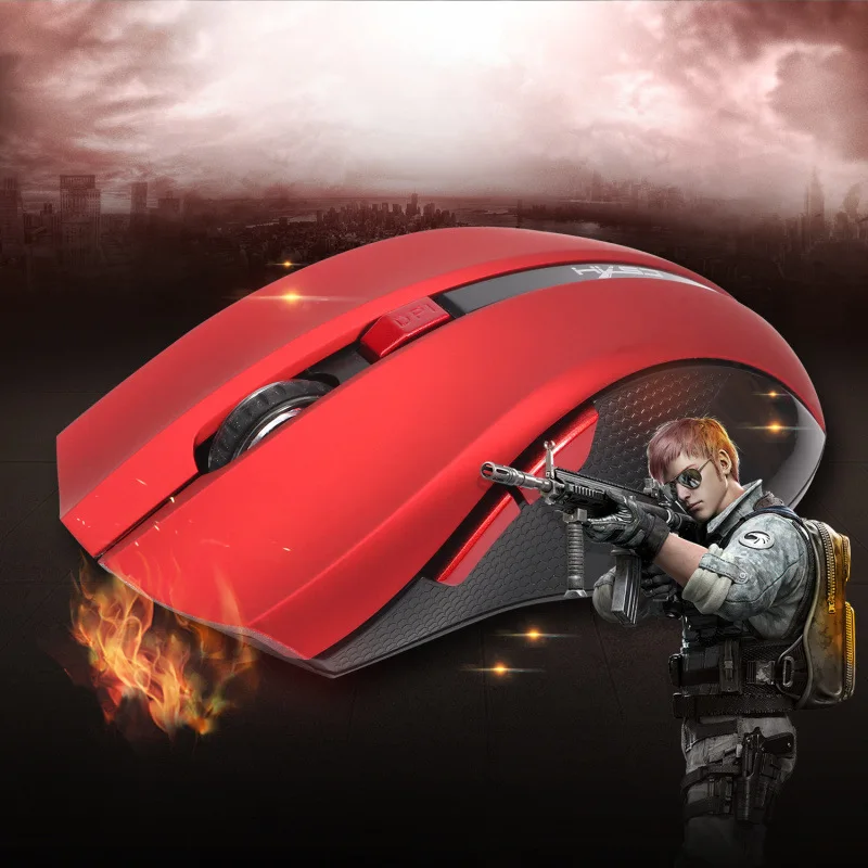 Беспроводная игровая мышь 2 4 ГГц 2400 DPI 6 кнопок|gaming mouse mice|mouse mice2400 dpi |