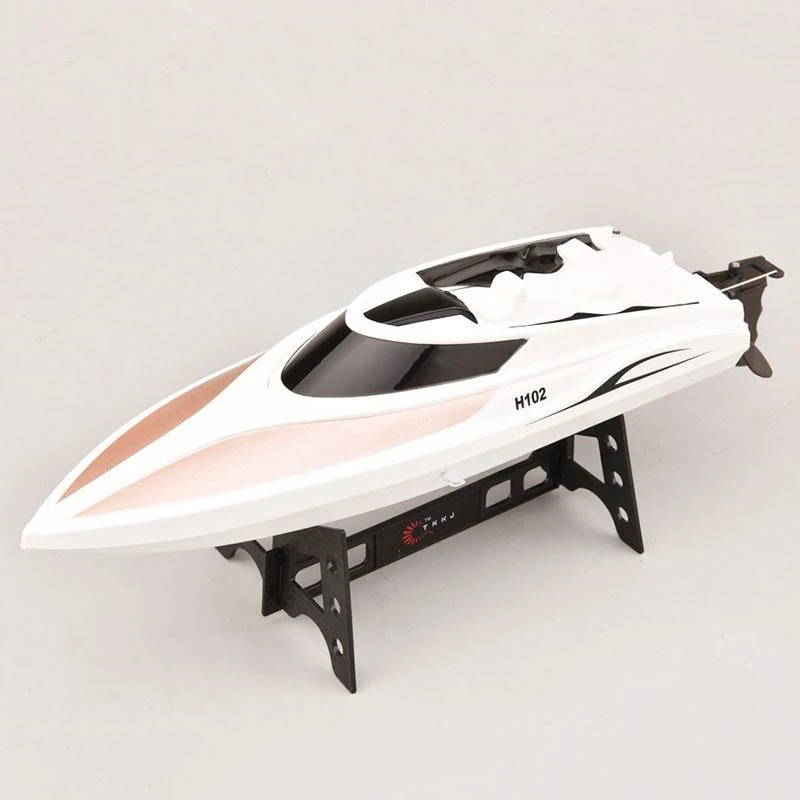 Скоростная радиоуправляемая лодка H102 2 4 ГГц канала 30 км/ч|racing boat|rc boatrc speedboat |