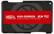 Kiorafoto аксессуары для камеры держатель для карт памяти SD/MSD/Micro SD/TF протектор для Canon 1300d/Nikon D5300/sony A6000 легкий