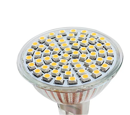 HRSOD GU5.3 3 W 60 SMD 3528 250 LM теплый белый холодный MR16 Точечный светильник DC 12 V или 220V|cold