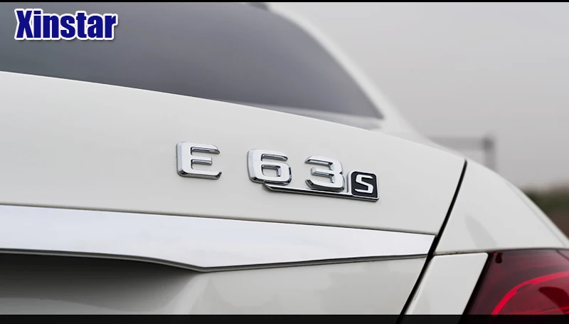 ABS S значок наклейка с эмблемой на заднее стекло автомобиля для Mercedes Benz w117 cla45 w205 c63 w212 e63 w207 w176 a45 x156 gla45 w204 AMG для укладки волос
