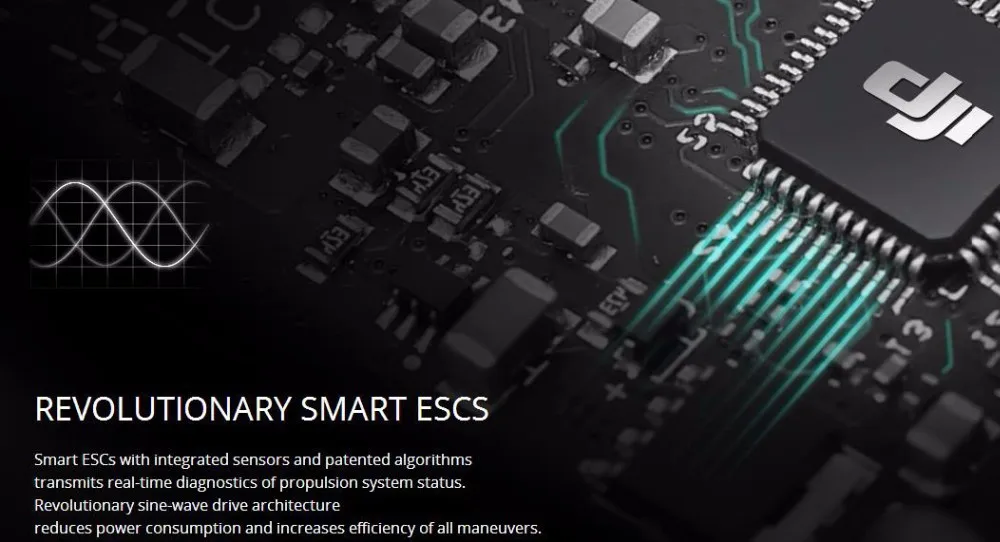DJI Квадрокоптер настроенная двигательная система E310 (4 * двигатель/ESC 4 пары