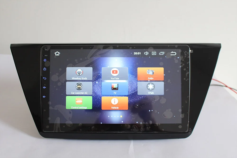 Aoluoya ips ram 4 Гб Восьмиядерный Android 8,0 автомобильный Радио DVD gps навигация для Фольксваген Touran аудио мультимедиа wifi