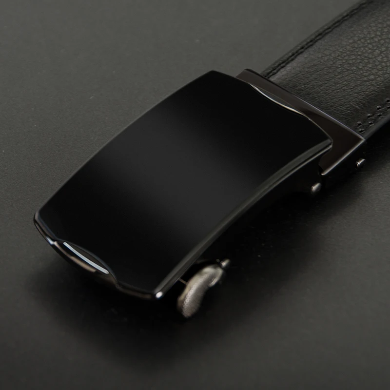 

COWATHER Fashion Belt For Men Cow Genuine Leather Men Belts Metal Automatic Buckle Strap Male Cowhide Waistband Alloy Buckle