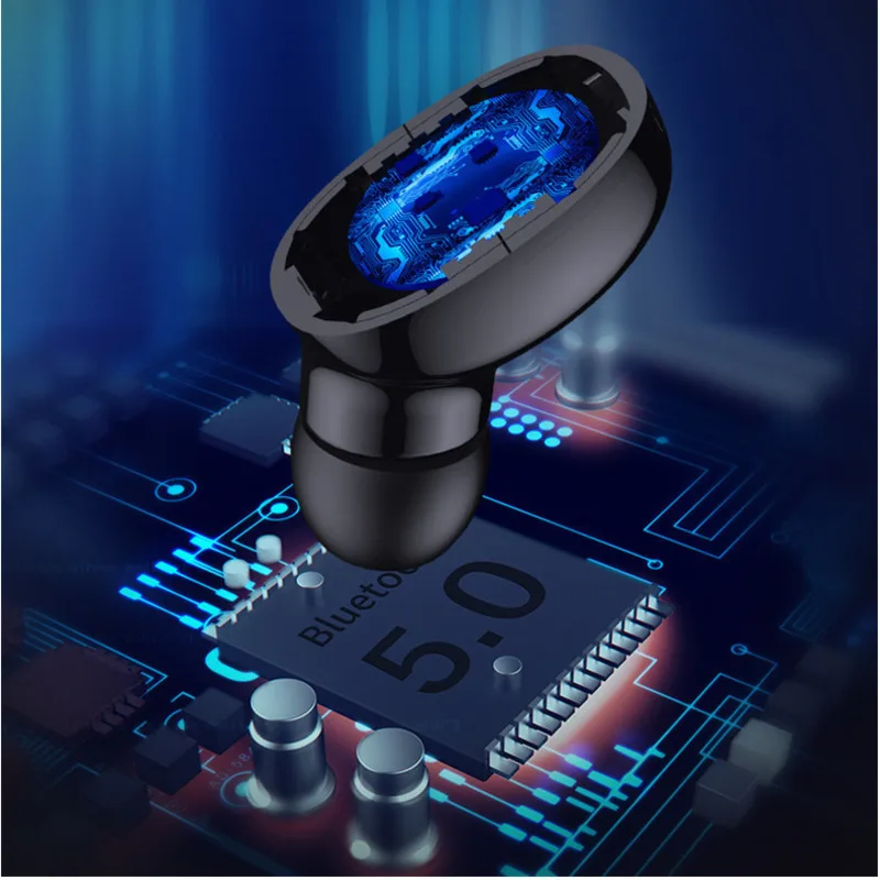 Беспроводная Bluetooth гарнитура T2 HD стерео спортивные наушники с шумоподавлением