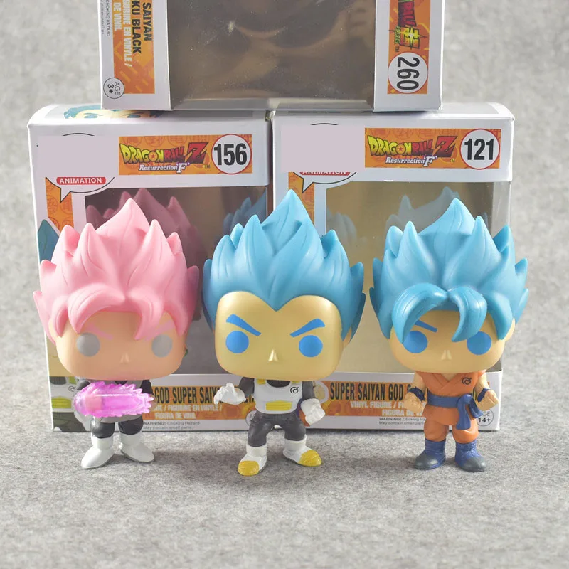 Новая супер игрушка Dragon Ball Сон Гоку фигурка Аниме Супер Вегета модель куклы ПВХ