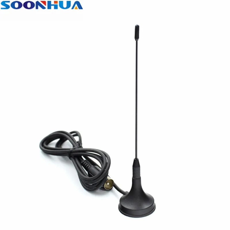 SOONHUA 5dBi внутренняя цифровая DVB-T ТВ антенна Freeview антенна для показа ТВЧ усилитель сигнала для DVB-T телевизионная антенна HD tv Box кабель 1,5 м
