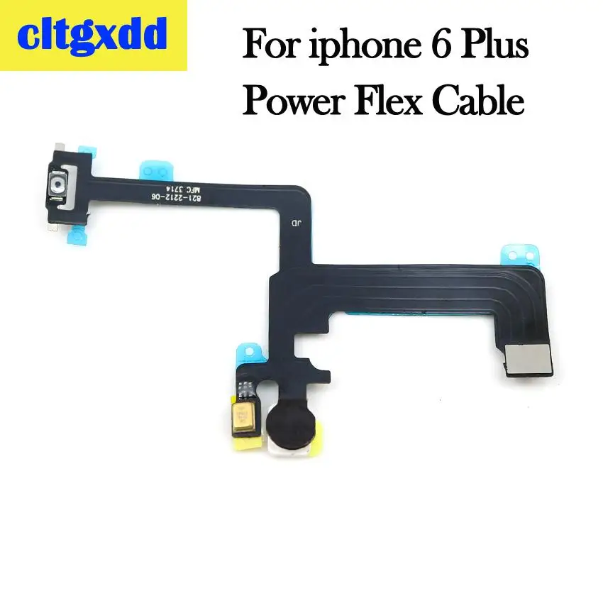 For iphone 6P power Cltgxdd для iPhone 4, 4S, 5, 5S, 5C, 6, 6S Plus кнопка регулировки громкости источник энергии переключатель на кнопку выключения ключ гибкий кабель, сменные детали - Цвет: For iphone 6P power