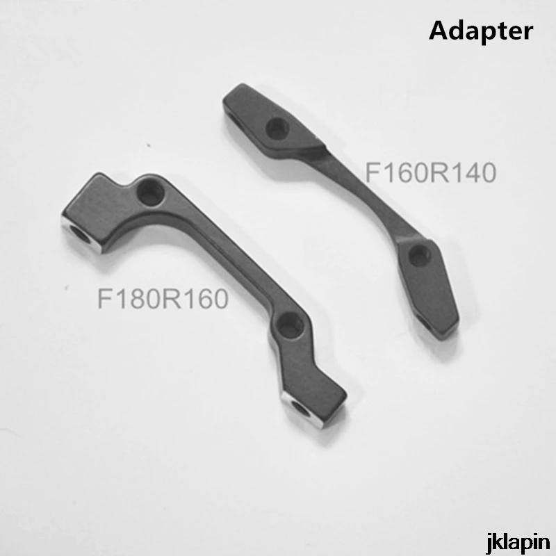 Адаптер дискового тормоза велосипеда BB5 F160/R140 F180/R160 бесплатная
