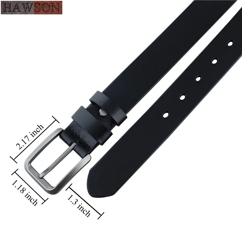 Мужской ремень с пряжкой из натуральной кожи коричневый или черный в ковбойском