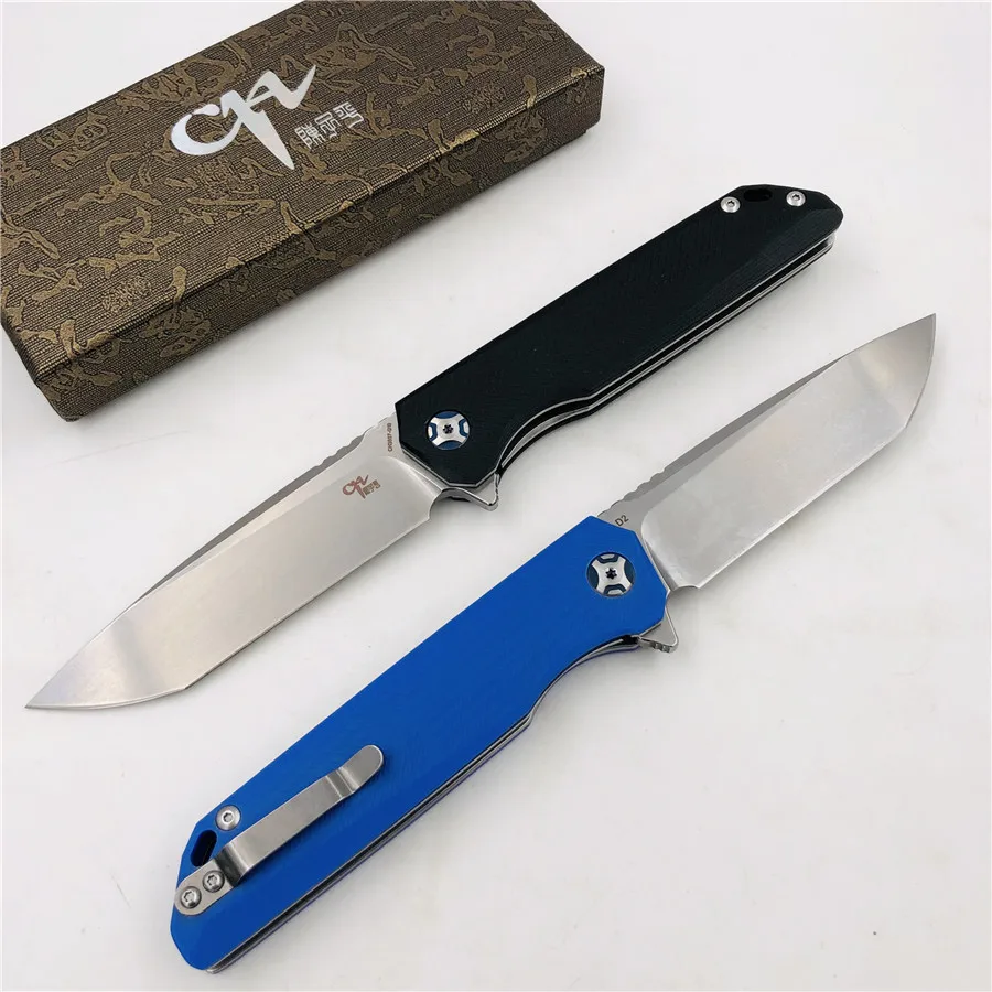 Высокое качество CH3507 59-60HRC D2 лезвие G10 ручка складной нож для выживания Отдых на природе карманный нож для охоты Тактический каждодневное оборудование для использования на улице