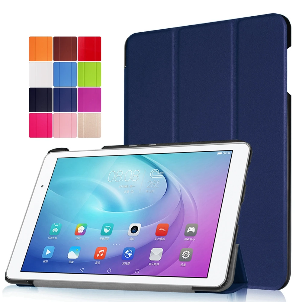 Для huawei MediaPad T2 Pro 10 0 чехол тонкий флип для планшет 1 'Ɖ раза Стенд кожаный Бизнес