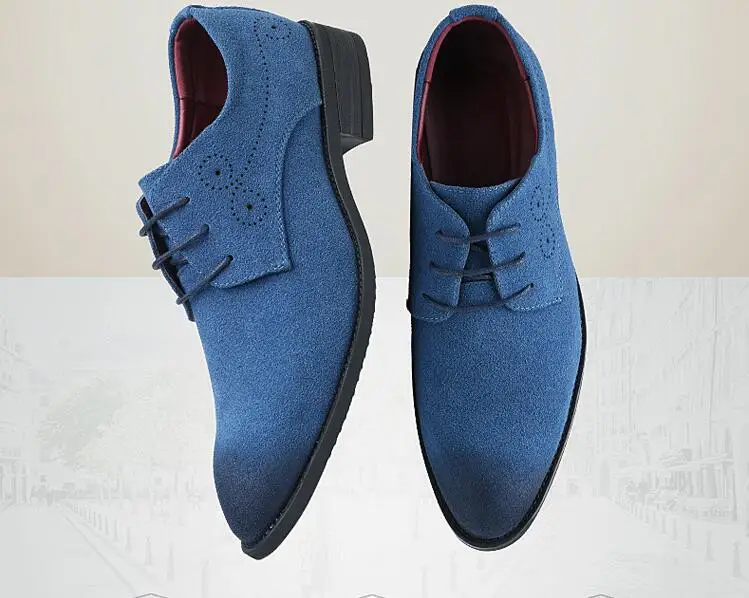 Обувь На Шнуровке в британском стиле мужские свадебные туфли стильные кожаные с