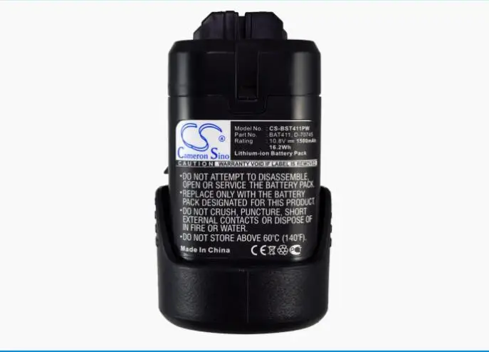 Аккумулятор Cameron Sino 1500 мАч для BOSCH GWB 10,8-LI CLPK41-120 PFM 10,8 LI PSR 10,8 LI2 для WURTH 07006522 S 10-A power