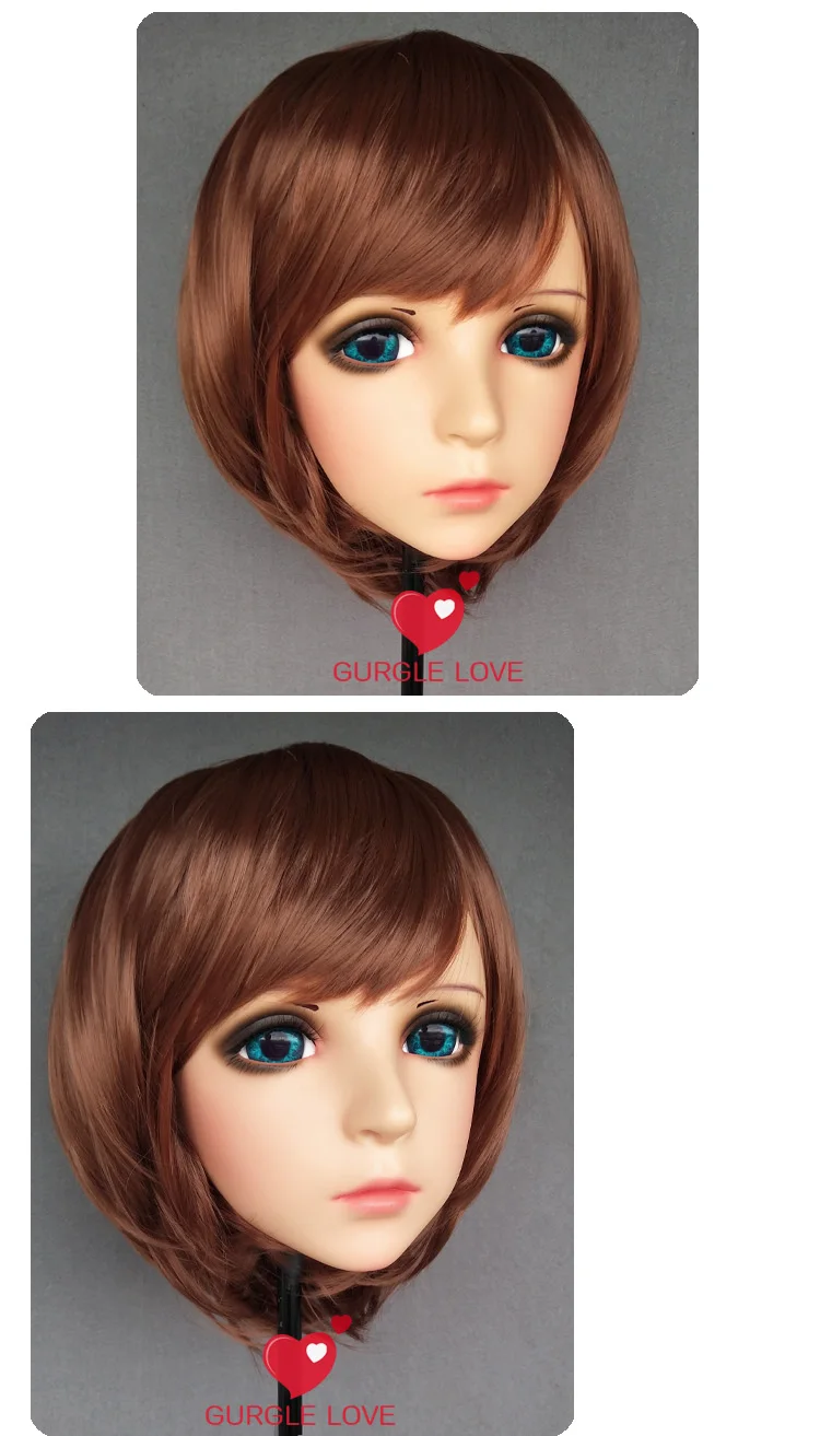 

(NEW-113) Female Male Mask Realistic Silicone Masks Halloween Party BJD Baby Doll Crossdress Japan Kigurumi Mask Anime Cosplay