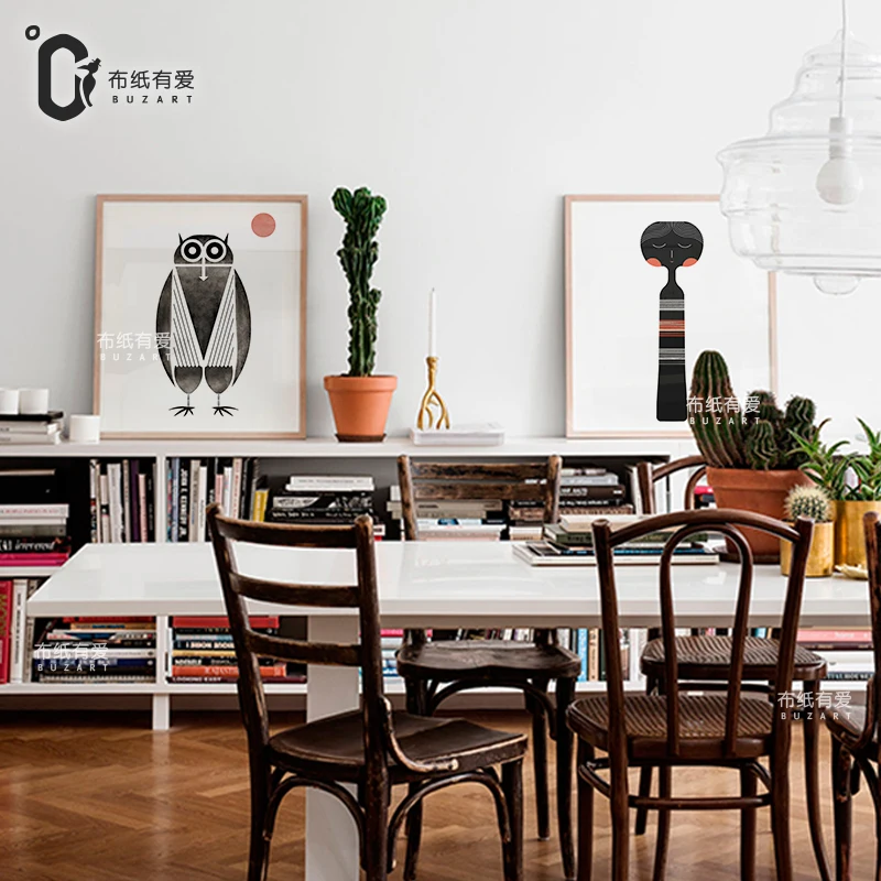 Маленький эльф Ресторан фон украшение на стену картина современная простая