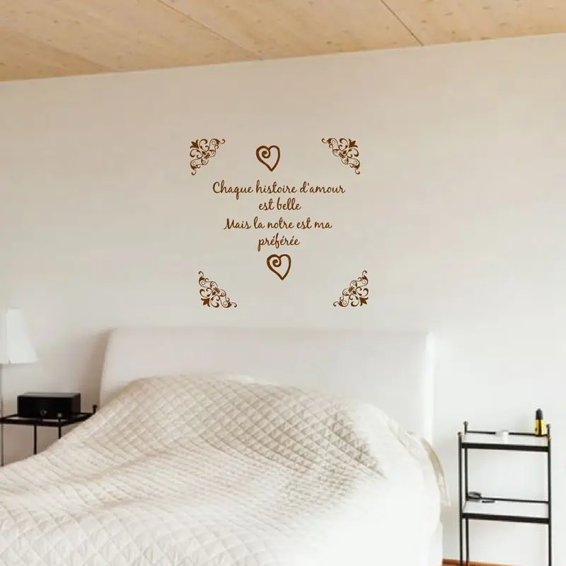 Бесплатная доставка французские наклейки на стену декор для спальни Римский