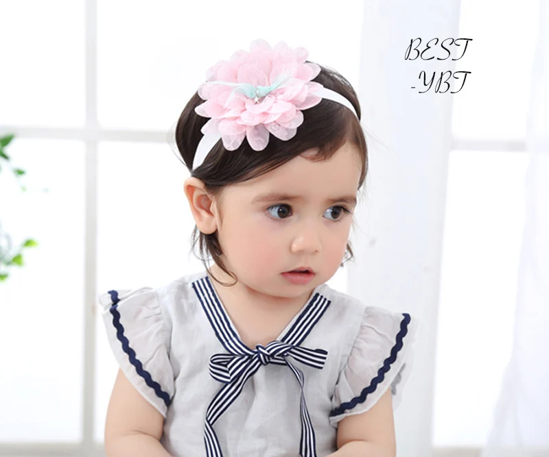 Повязка на голову с бантом и цветочным принтом для девочек|hair band accessories|hairband