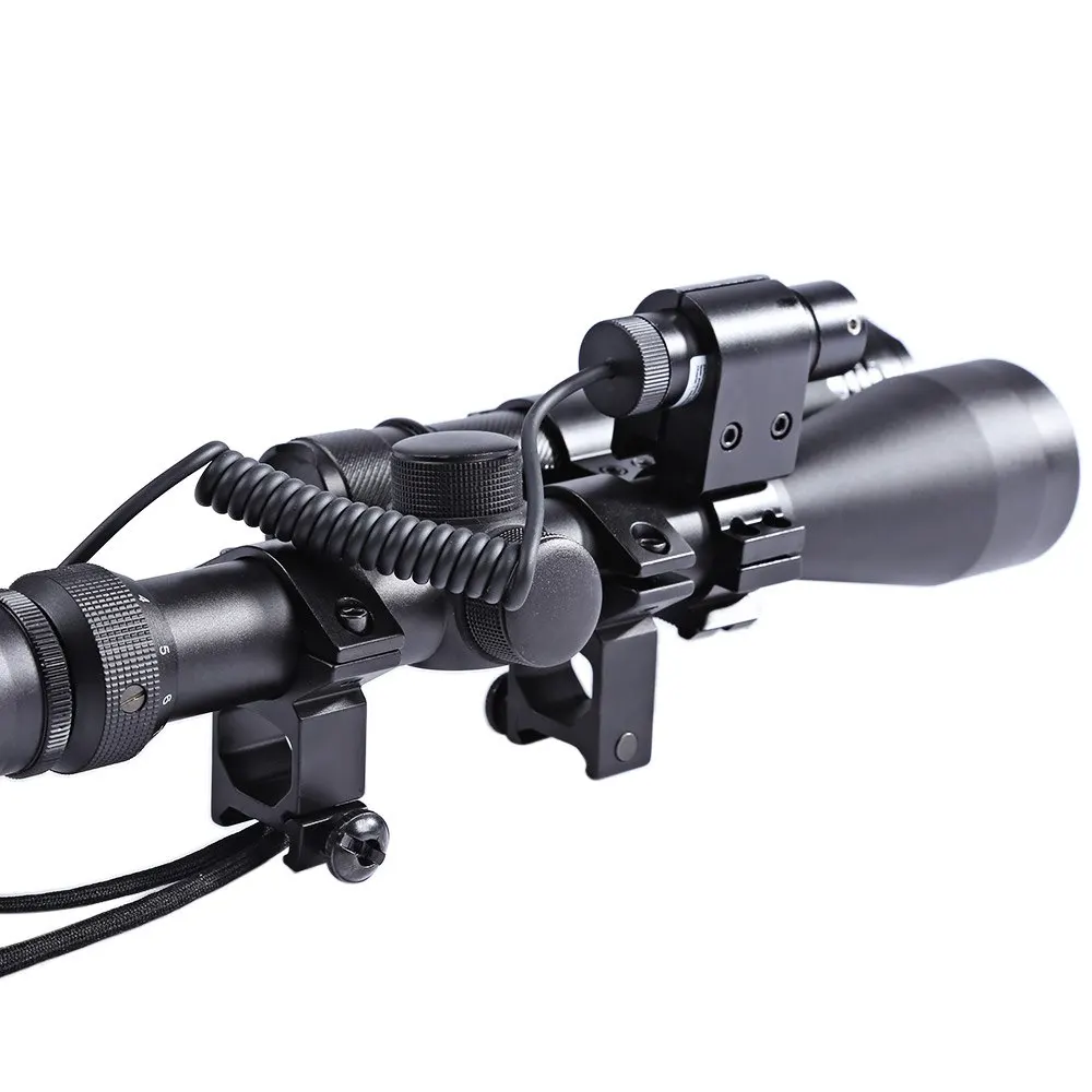 3 9x40 тактический прицел Сетка телескопическое устройство Крепление для винтовки