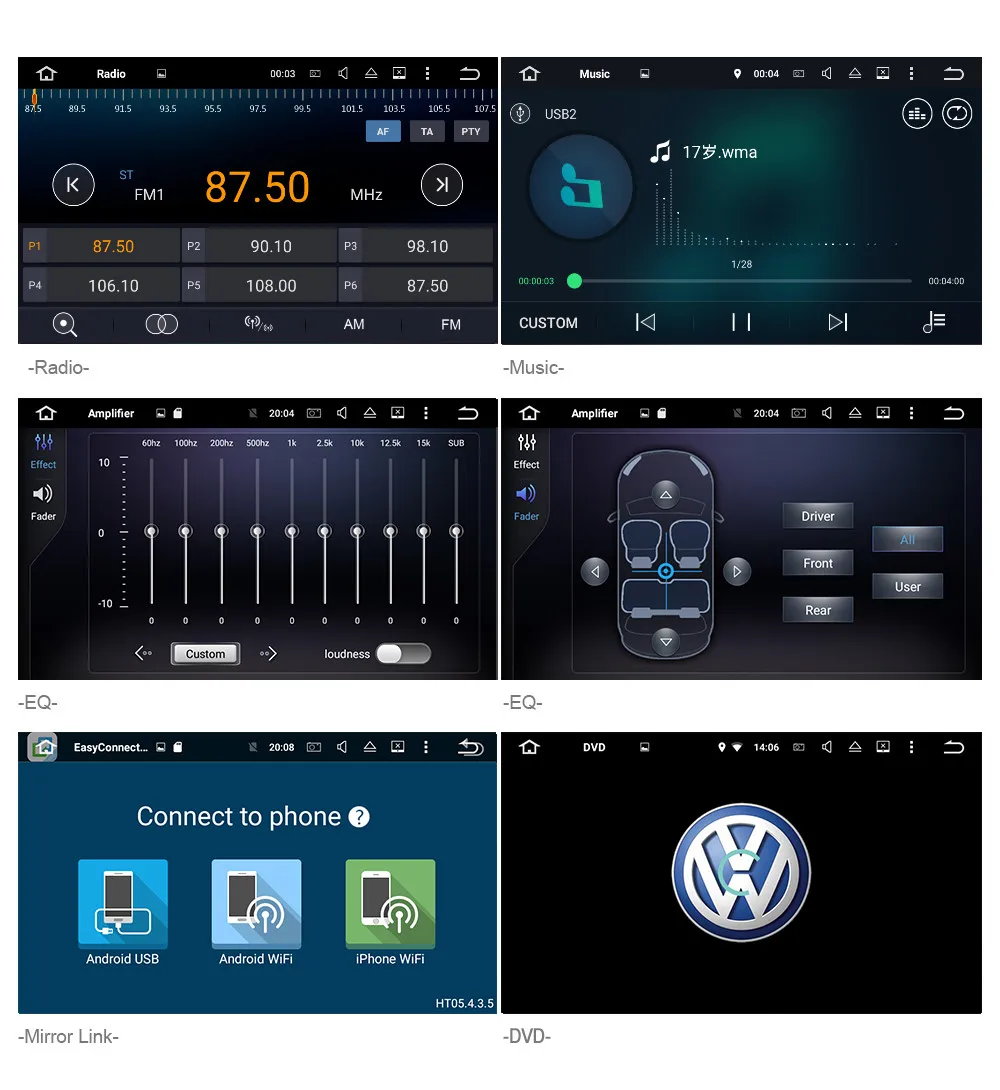 Liislee Android 7,1 2G ram для Ford kuga/Escape автомобильное радио Аудио Видео Мультимедиа dvd-плеер wifi DVR gps Navi навигация