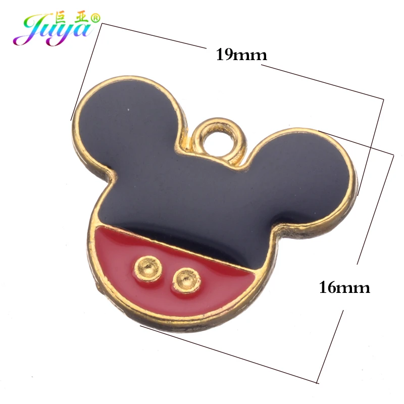 Juya DIY 15 шт./лот оптовые ювелирные изделия поставки эмаль животных беспроводной мини-маршрутизатор подвески для женщин детские ювелирные изделия изготовление