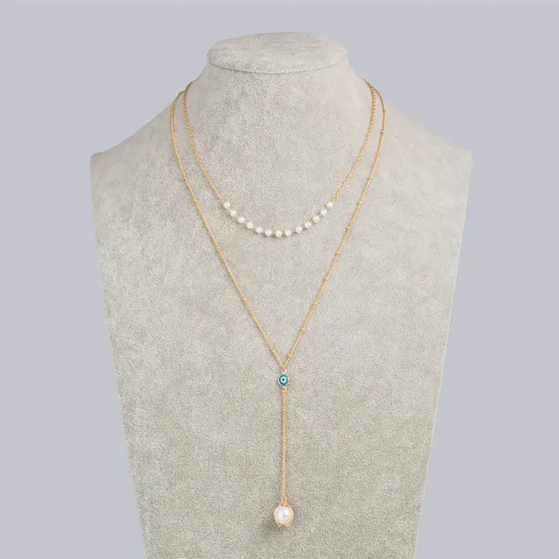 Новинка модные пляжные украшения ожерелье для женщин медаль с Луной и звездой