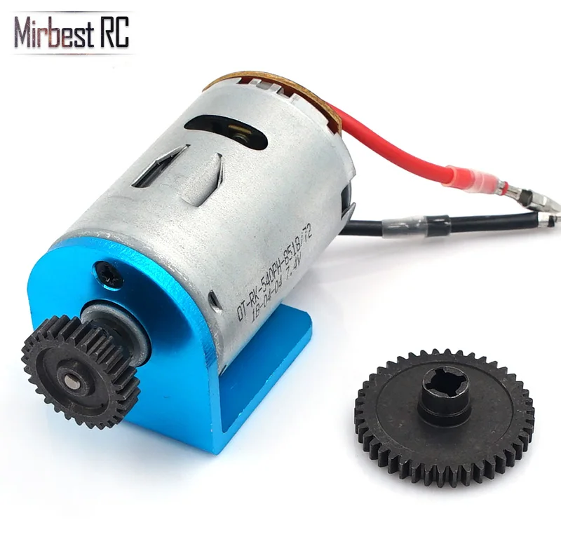 Мотор + 540 мотор Электрический двигатель металл шестерня 27T редукция 42T Rc запчасти