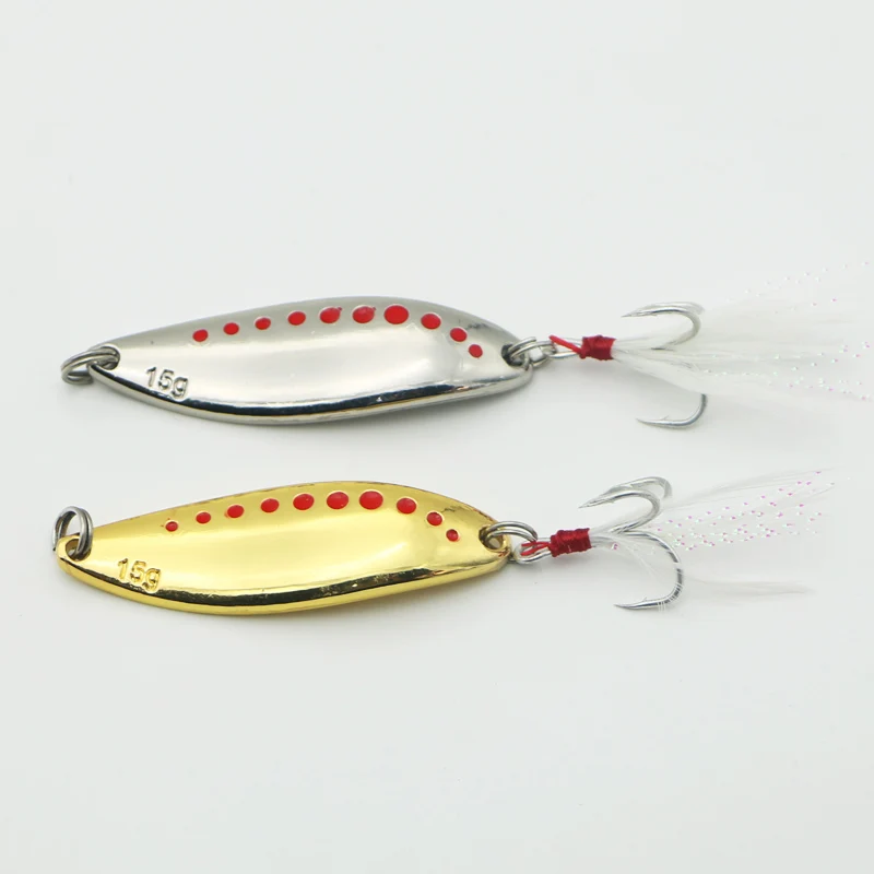 Два цвета золота и серебра. Ложная приманка/дорога. И блестками./10 грамм 15 грамм.