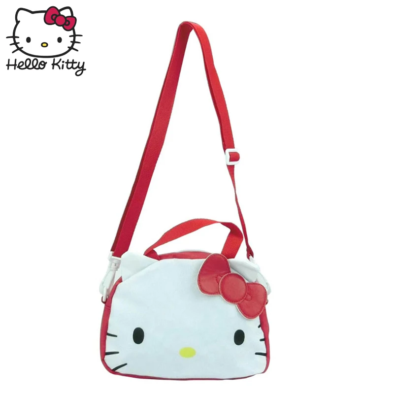 Милая мультяшная сумка hello kitty, сумка hello kitty, сумки для рук, модные женские сумки на одно плечо, Диагональная Сумка, милый плюшевый рюкзак для покупок