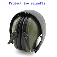 professional soundproof foldaway protective ear plugs muffs for noise tactical outdoor hunting shooting hearing ear protection