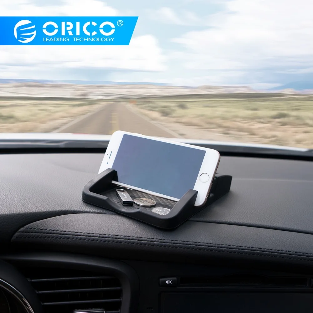 ORICO CSP1 Универсальный Автомобильный держатель для мобильного телефона, силиконовая Нескользящая подставка, настольная подставка, многоугольная подставка для мобильного телефона