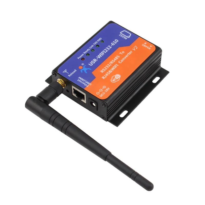 USR-WI-FI 232-610-v2 встроенный WI-FI Модули RS232 RS485 к и RJ45 Конвертеры с ce fcc rohs | Безопасность
