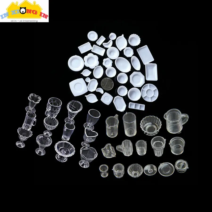 Тарелка для кукольного домика миниатюрная посуда ручной работы инструменты