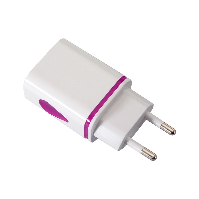 Настенное зарядное устройство с двумя USB портами 5 В 2 1 А|Зарядные устройства для