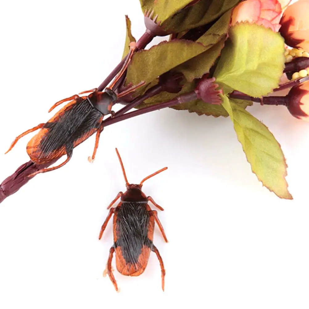 Резиновый ТАРАКАН игрушки для мальчиков забавное моделирование поддельные