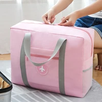 portable duffle bag women men short business trip outdoor travel clothes luggage storage suitcase organizer tote pouch supplies