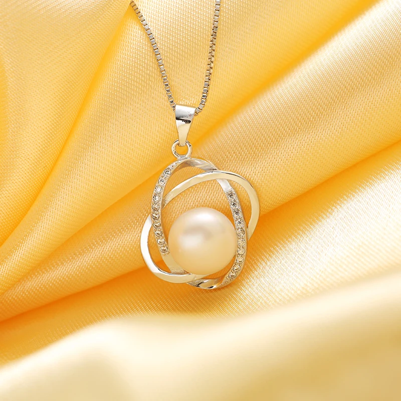 10-11mm Natural Pearl pendant necklace top quality &ampamp for women love gift new fine jewelry | Украшения и аксессуары