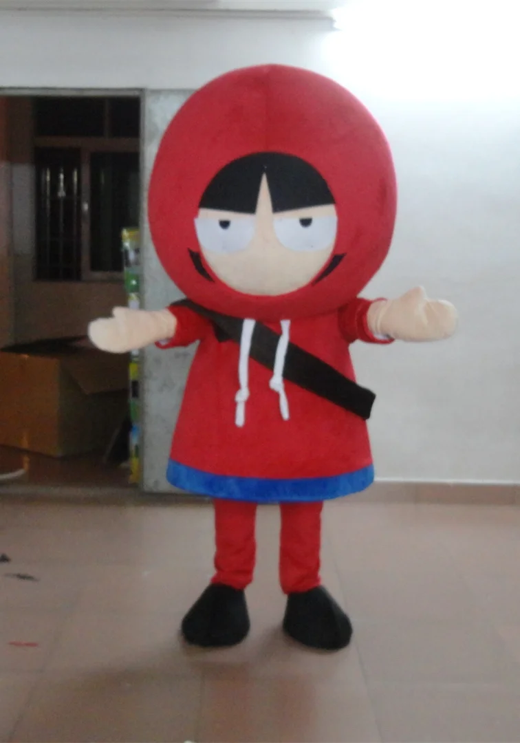 

cosplay costumes Beautiful Red Little Girl Mascot Costume With Red Cute Hat Short Black Hair Holiday special clothing