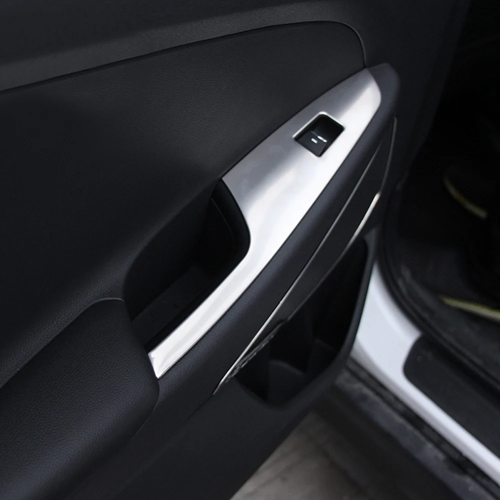 Car styling Stainless Steel Interior Decoration Door Window Switch Cover Trims For Hyundai Tucson 2015 2016 Accessories | Автомобили и
